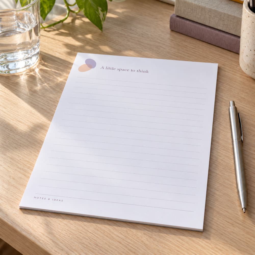 Glued Notepads