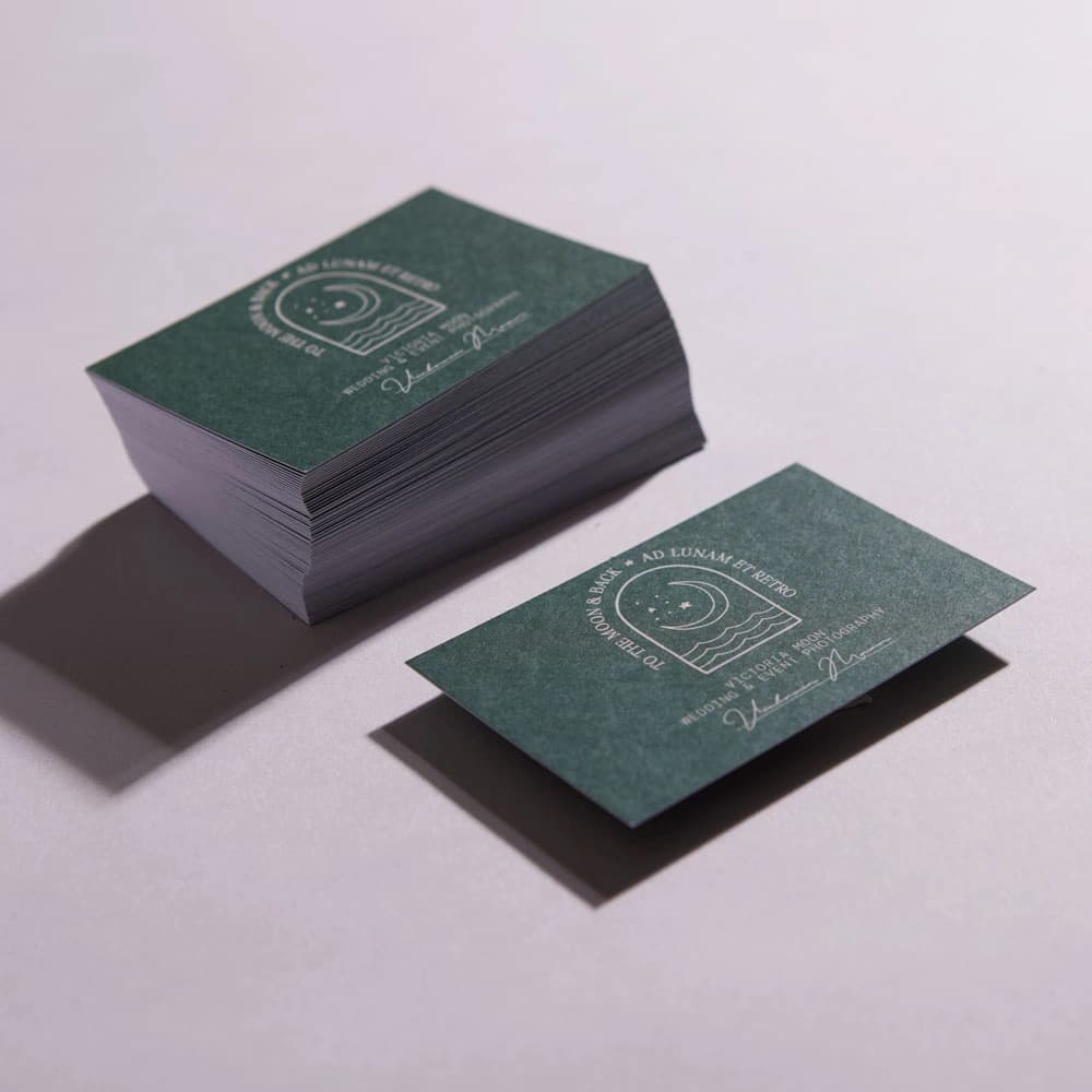 Uncoated Business Cards